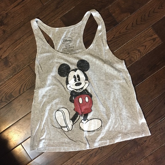 Size S Disney Mickey Mouse racer back tank